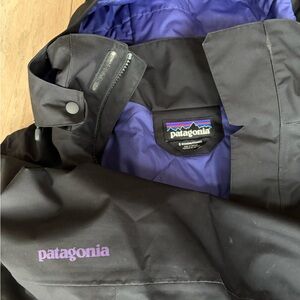 Patagonia Black Jacket -Purple Lining - Women's